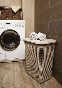 Корзина для белья 50л РОТАНГ /6/ (БытПласт) (шт.)