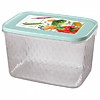 Контейнер для замораживания и хранения продуктов с декором "Кристалл" 1,7л /20/ (БытПласт)