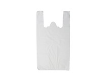 Пакет "майка" 28+15*50=15 микрон белый /100/4000/