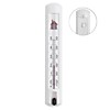 Термометр комнатный для измерения температуры воздуха, от 0°С до +50°С, упаковка картон, микс