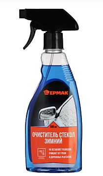 ЕРМАК / NG Очиститель стёкол зимний, триггер, 500мл, пластик