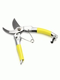 Секатор 19см (7,5") гальваническое покр., сталь, 50/ручки алюм., E1M