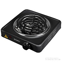 Электроплитка 1 конф. ENERGY EN-902В, (тэн) черная