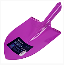 Лопата мини штыковая Американка Standart, рельсовая сталь, Фуксия, без черенка