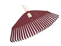 Грабли веерные пластмассовые 26 зубов с ЧЕРЕНКОМ /10/