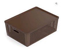 Корзинка TRAYMIX с крышкой 16,5л 417х310х155мм  (ПБ)