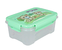 Контейнер герметичный 0,75л "POLLY" (зеленый) /18/ (ПБ)